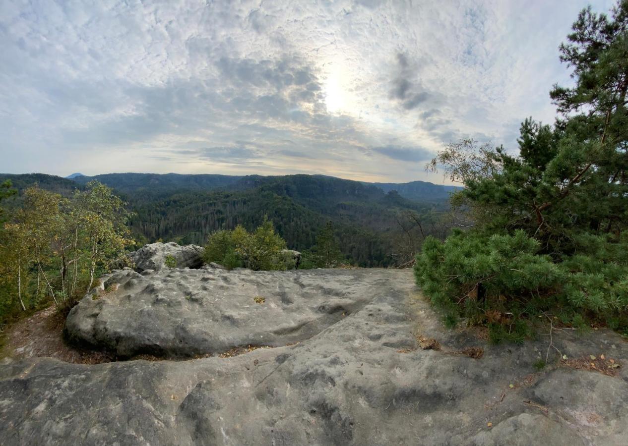 Ferienhaus "Am Bergblick" Sebnitz Bagian luar foto
