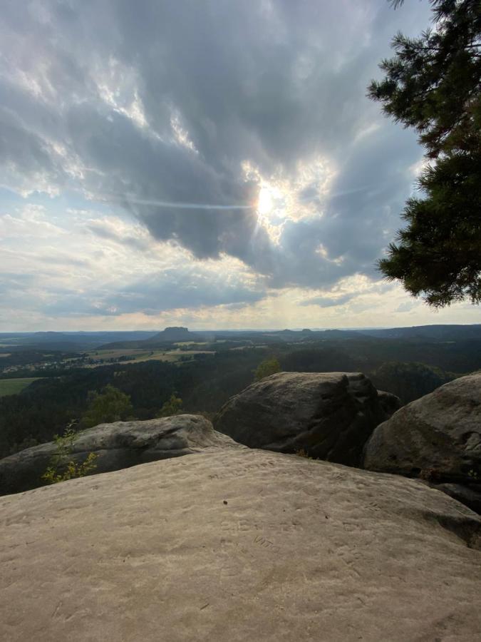 Ferienhaus "Am Bergblick" Sebnitz Bagian luar foto