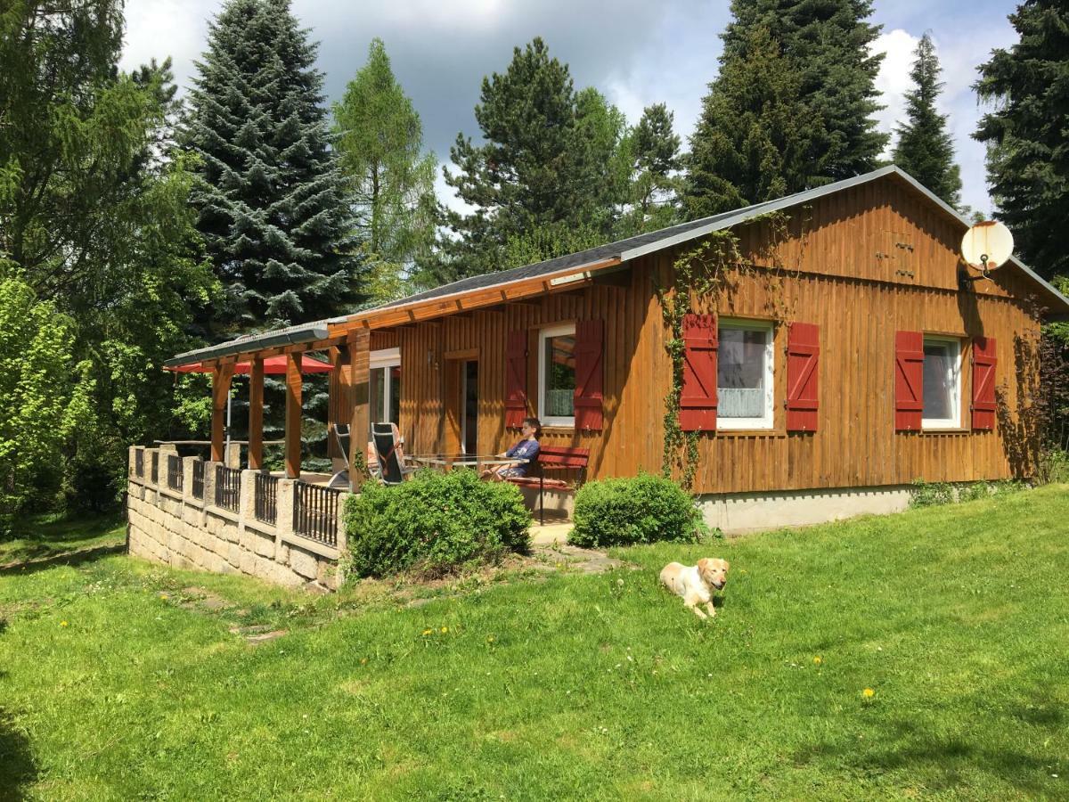 Ferienhaus "Am Bergblick" Sebnitz Bagian luar foto